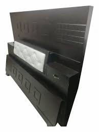 6x6 Wooden Bed With Headboard